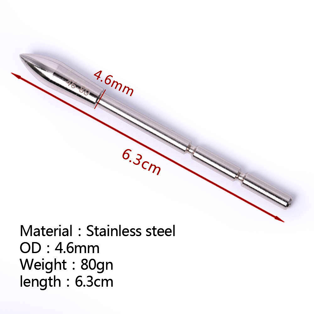 3.2mm Stainless break-off arrow tips