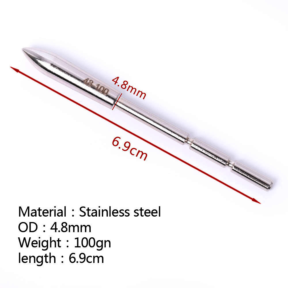 3.2mm Stainless break-off arrow tips