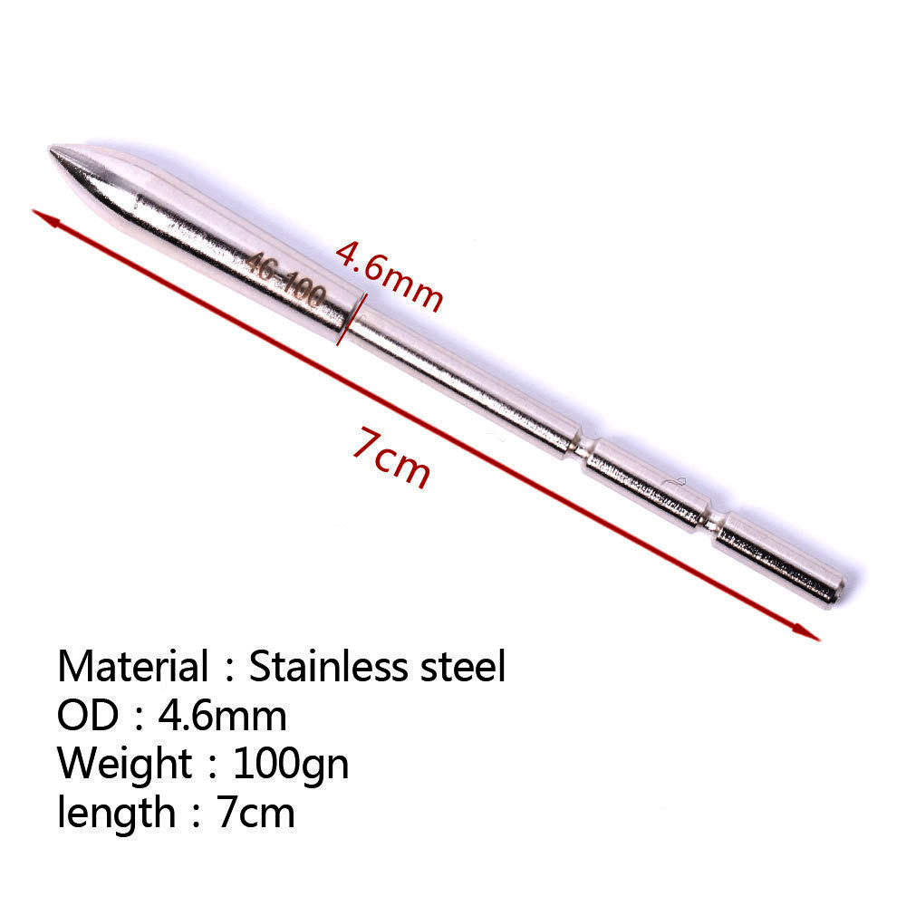 3.2mm Stainless break-off arrow tips