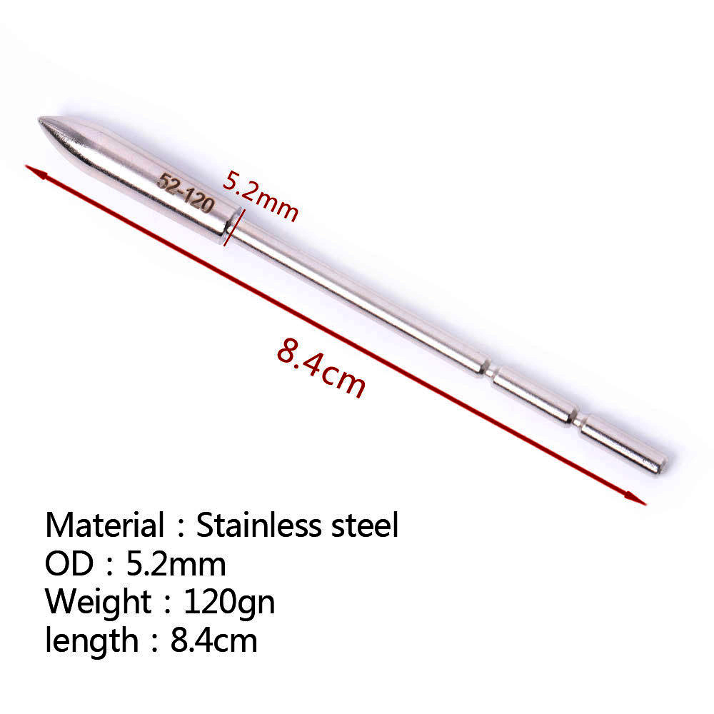 3.2mm Stainless break-off arrow tips