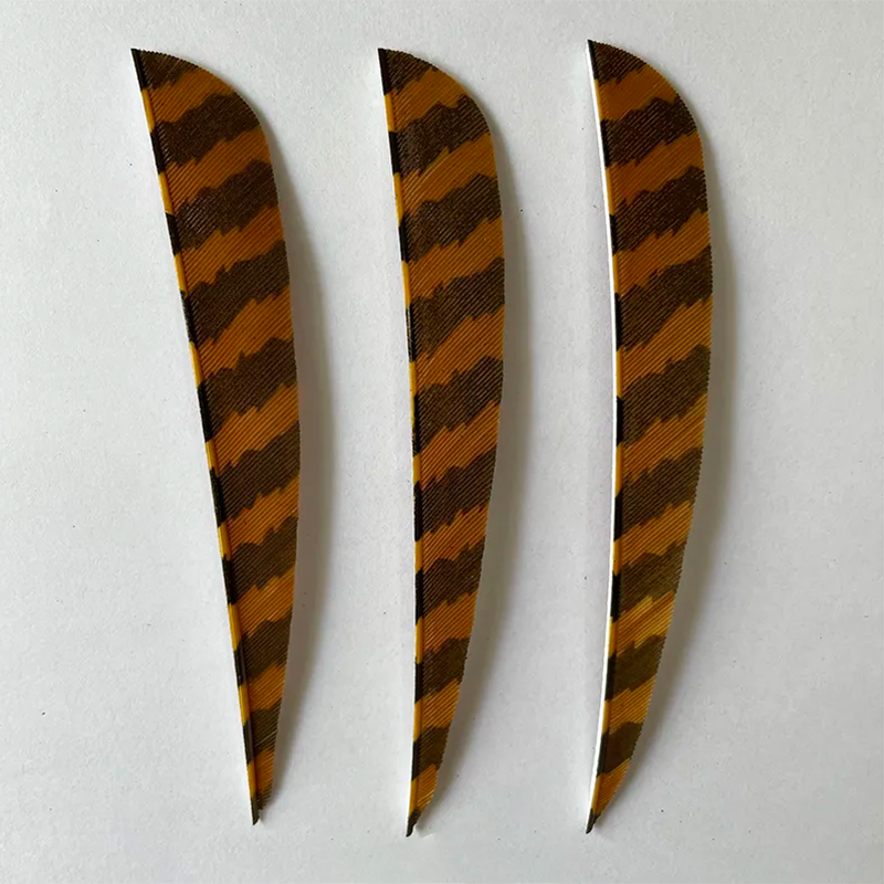 Arrow Feathers 3" 4" 5" Parabolic Barred Feathers 