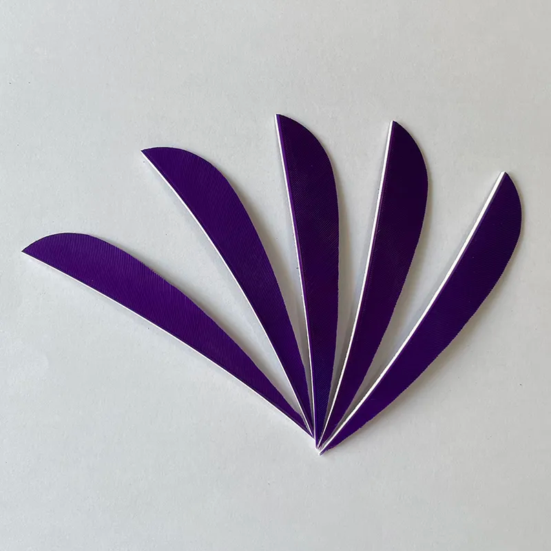 Feather Fletchings for Arrows 3" 4" 5" Parabolic