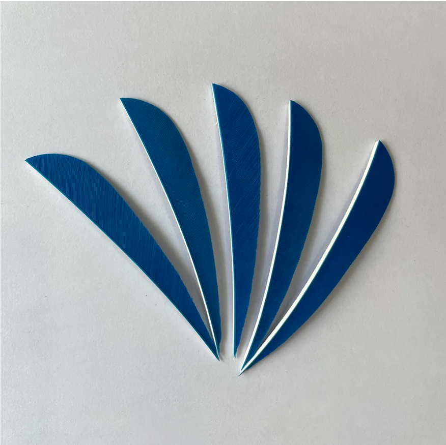 Feather Fletchings for Arrows 3" 4" 5" Parabolic