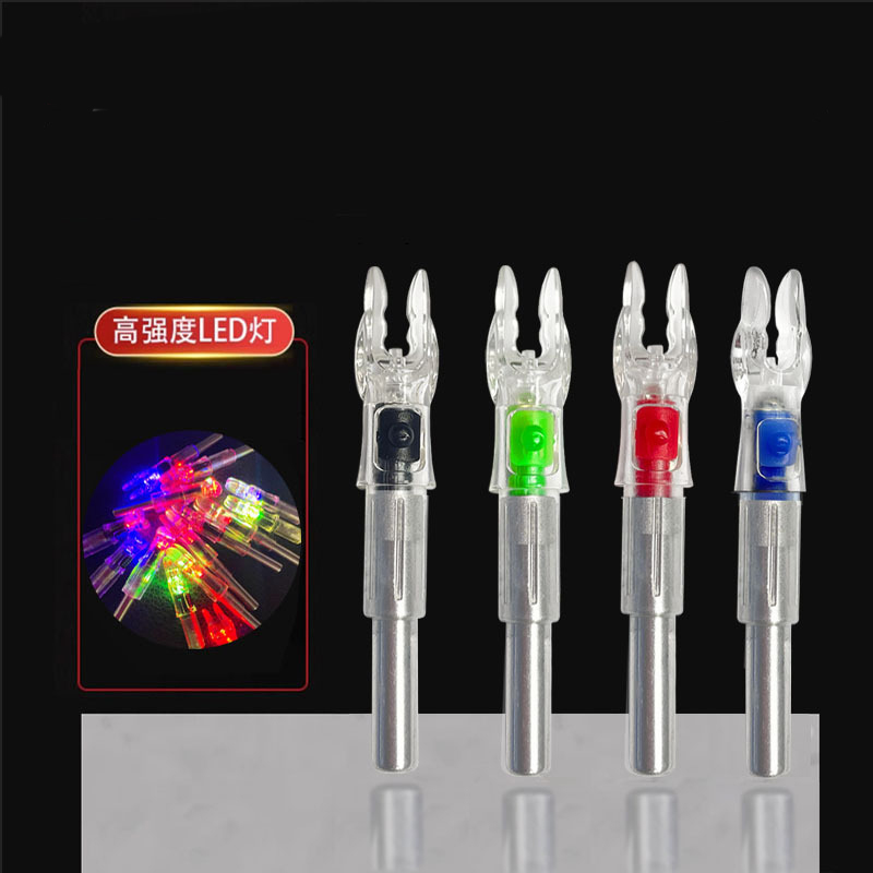 6.2 Lighted Nock for hunting Red,Blue,Green,Flash