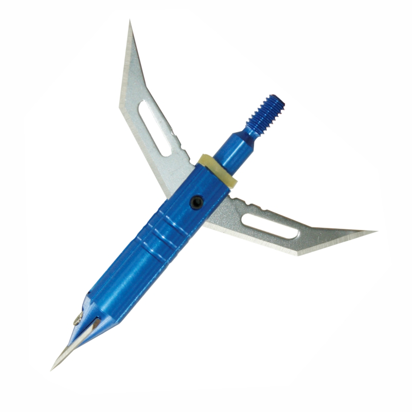 100grain mechanical expansion arrow Red, Gold, Blue, Black