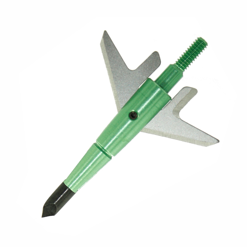 100-Grain 1.75" Cut Broadheads Red,Blue,Black,Gold