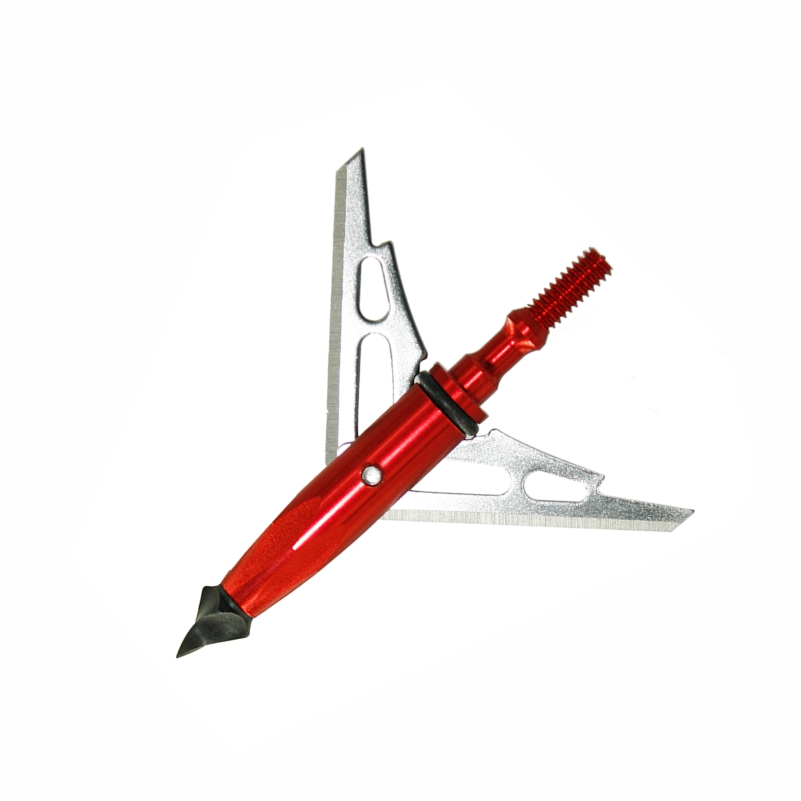 100grain Red Blue Gold Expandable Broadhead for Hunting