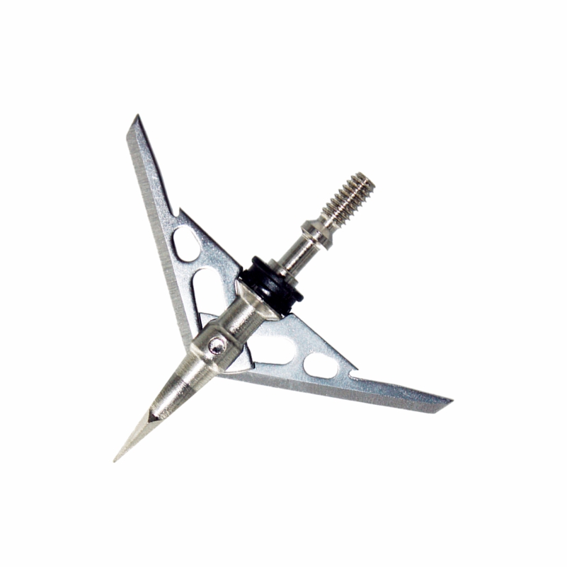 Hypodermic Slip Cam Rear Deploying 100 Grain Broadheads