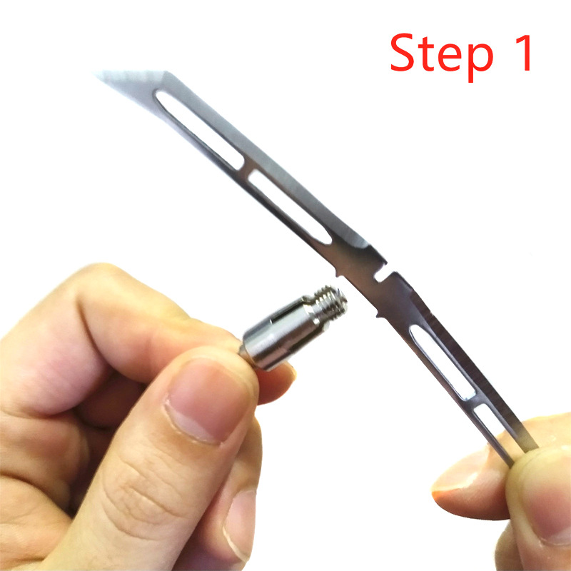 4 blade 185 grian broadhead for hunting turkey