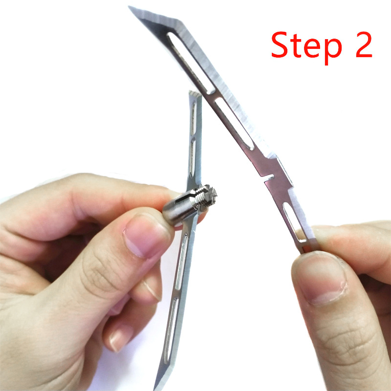 4 blade 185 grian broadhead for hunting turkey