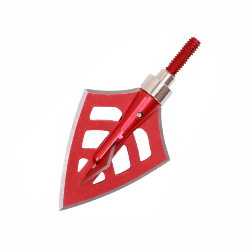 Hunting Broadheads 125gr Blade Arrowheads Screw Tips 