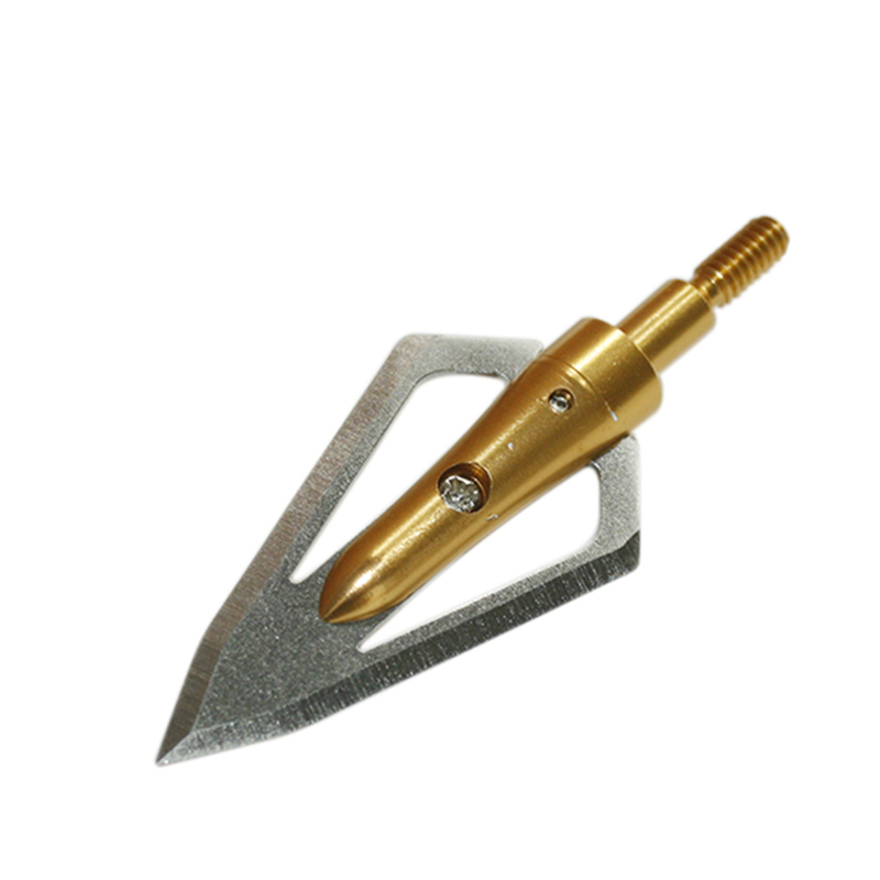 2 Blade 100grain screw-in arrowhead 6colors