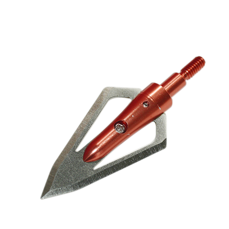 2 Blade 100grain screw-in arrowhead 6colors