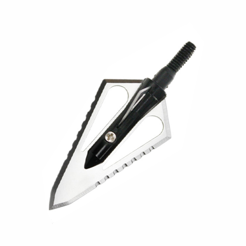  100grain 2 Blade Serrated broadhead Arrow Head