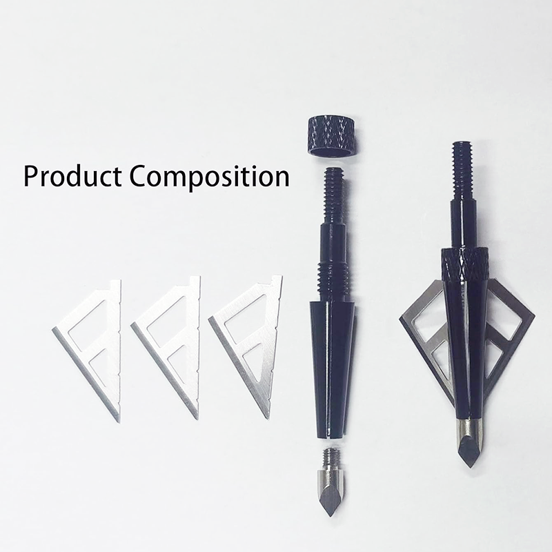 Hunting Broadheads 3 Blades Archery Broadheads 100 Grain