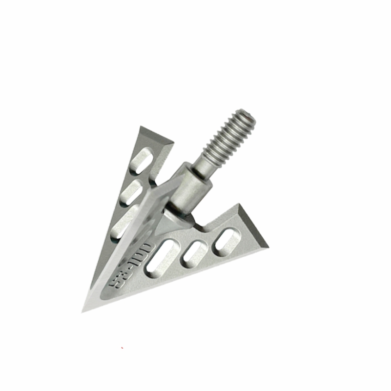 Archery S3 Broadheads Sharp 3-Blade Arrowheads for Hunting