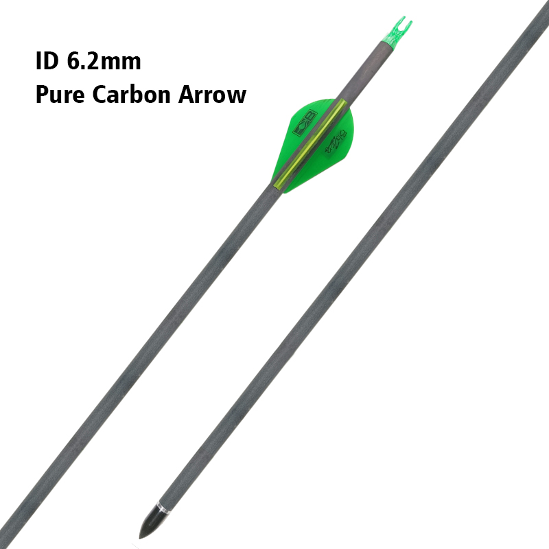 Pure Carbon Arrows Pure Carbon Arrow ID 6.2Spine 300- 600