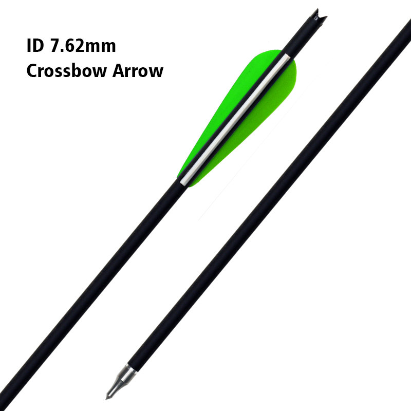 16-22 inch Mixed Carbon Shaft Crossbow Bolts 16-22 inch Mixed Carbon Shaft Crossbow Bolts