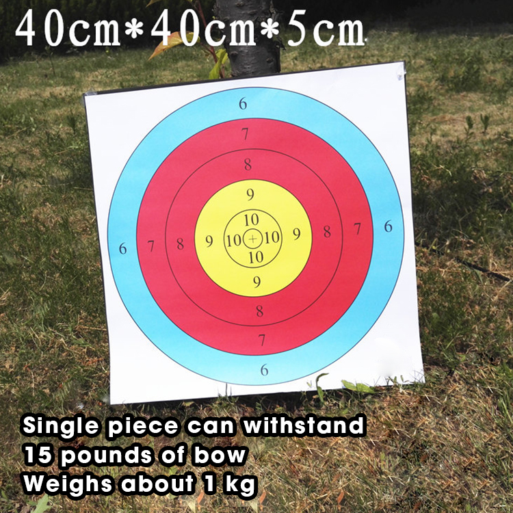 40*40cm EVA Archery Target Environmentally friendly 