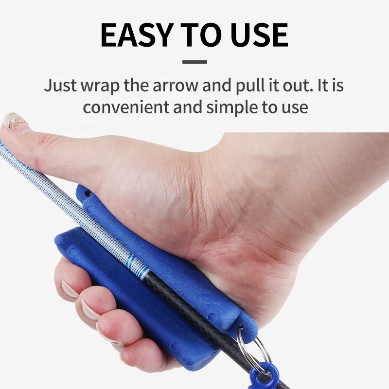 silicone arrow puller for recurve bow